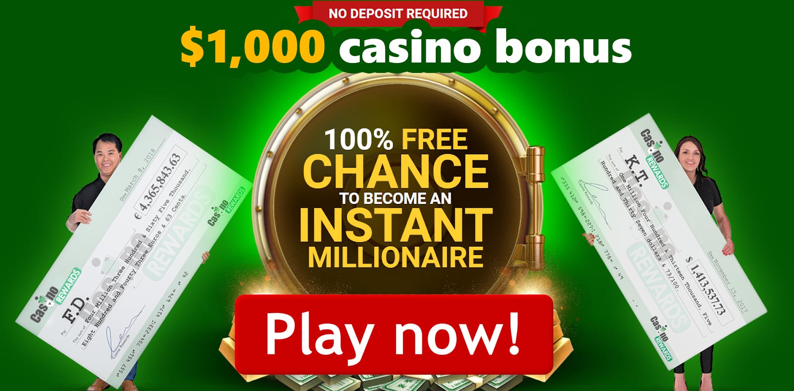 Get your bonus on HRWager Casino